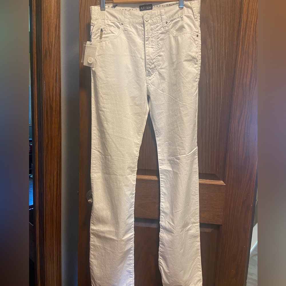 Armani Jeans light weight pants for men.  NWT.  Waist 30”.